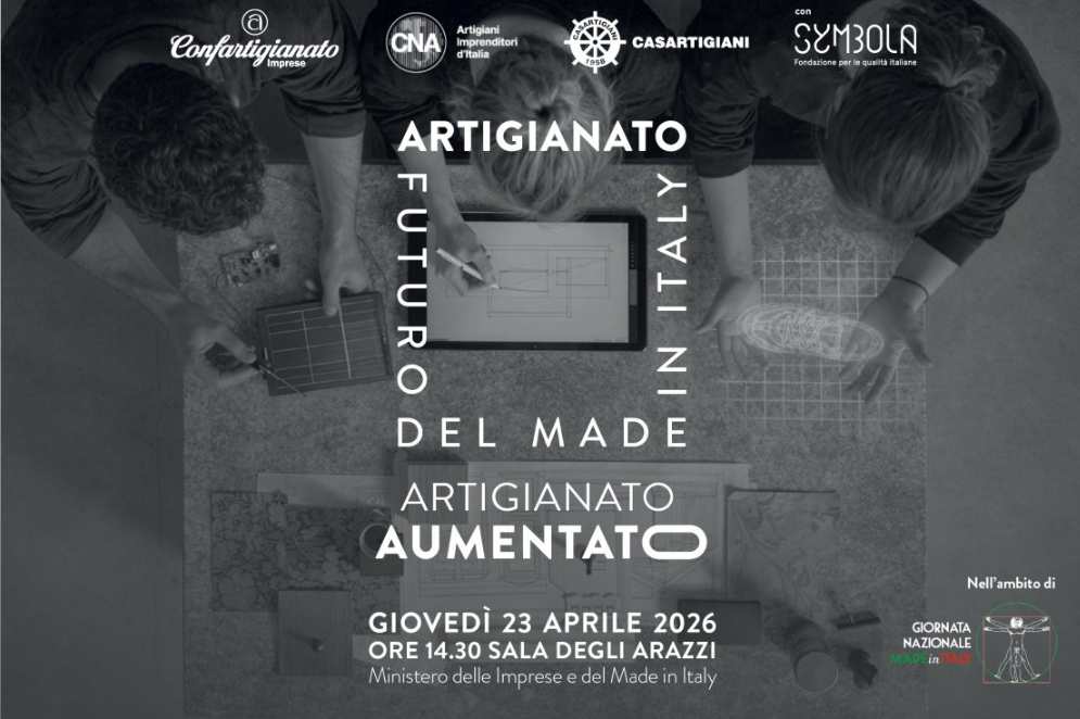 Lancio Campagna “Artigianato, futuro del made in Italy – Artigianato aumentato”
